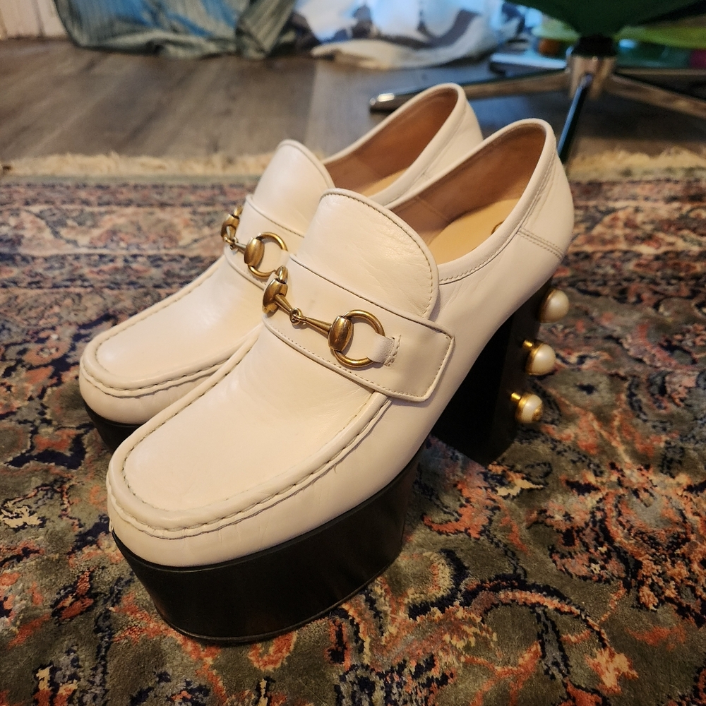 Gucci Vegas Platform Loafers